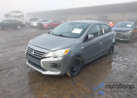 2022 Mitsubishi Mirage G4 Black Edition/Es/Le z USA, uszkodzony, nr VIN ML32FUFJ5NHF05612